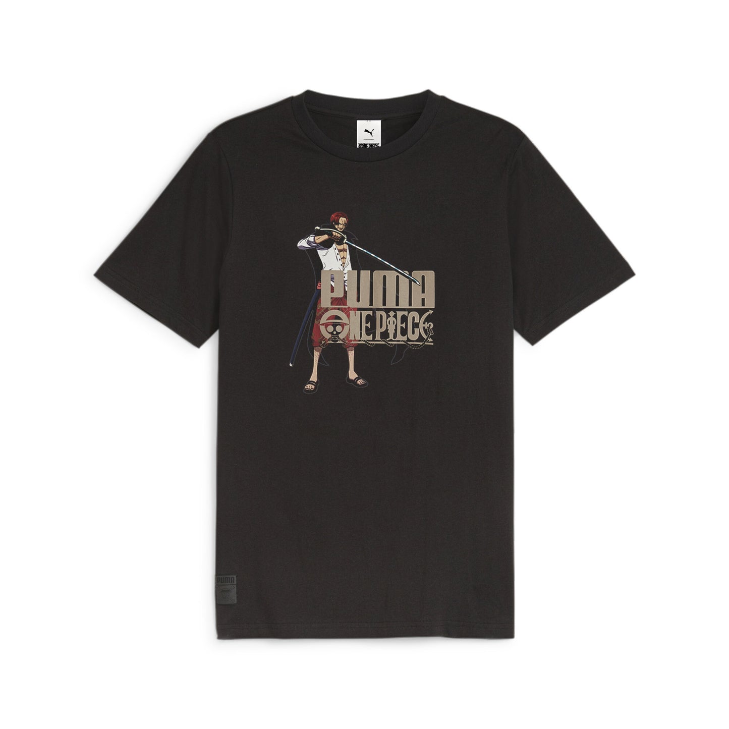 PUMA X ONE PIECE _L尺寸_圖案 T恤/【香克斯】/PUMA黑色