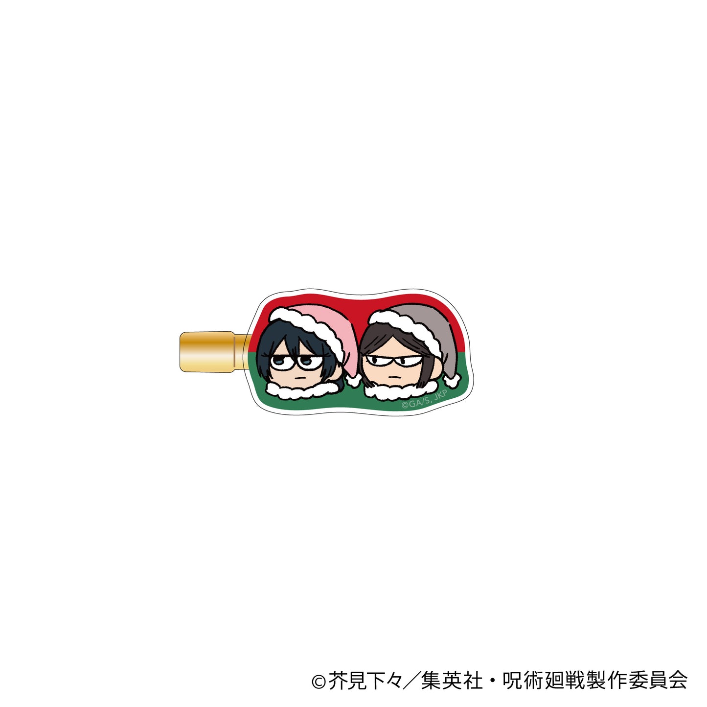《咒術回戰》-次郎利髮夾-聖誕護符·玉折-(天內理子&黑井美里)
