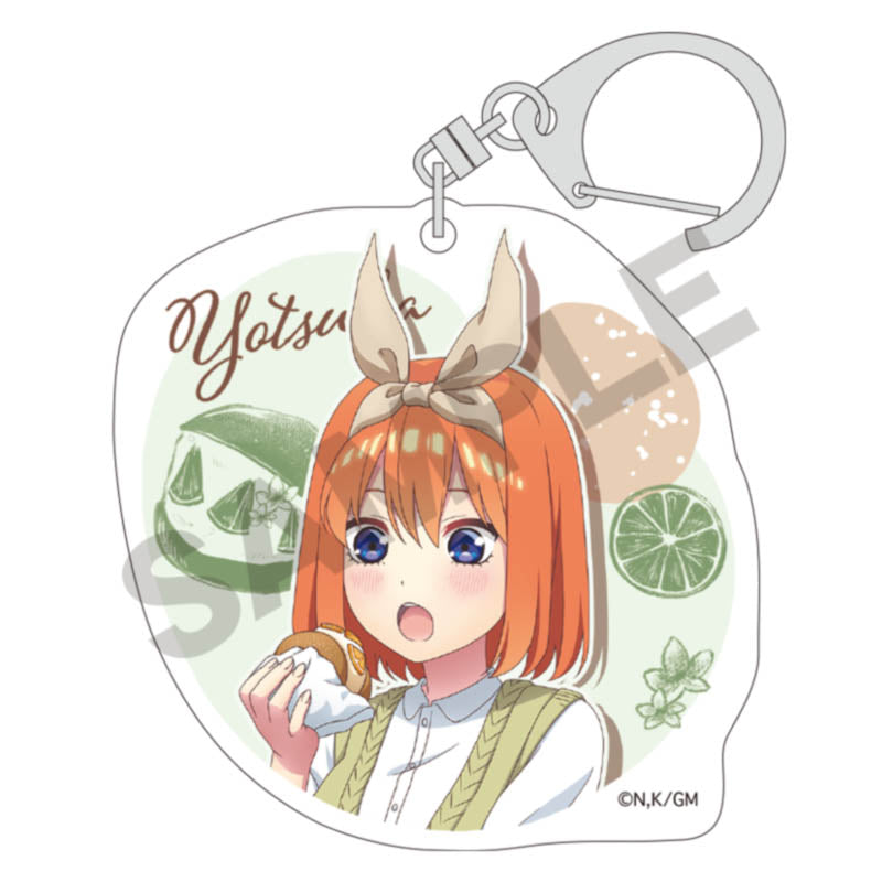 《五等分的新娘》交易亞克力鑰匙扣/垃圾食品