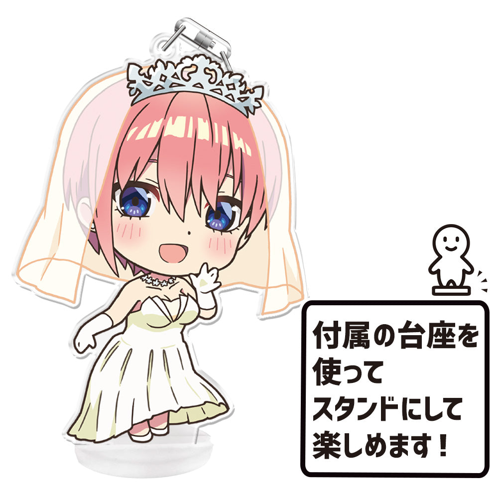 電影 《五等分的新娘》_軟軟的!鑰匙扣(帶支架) 中野一花
