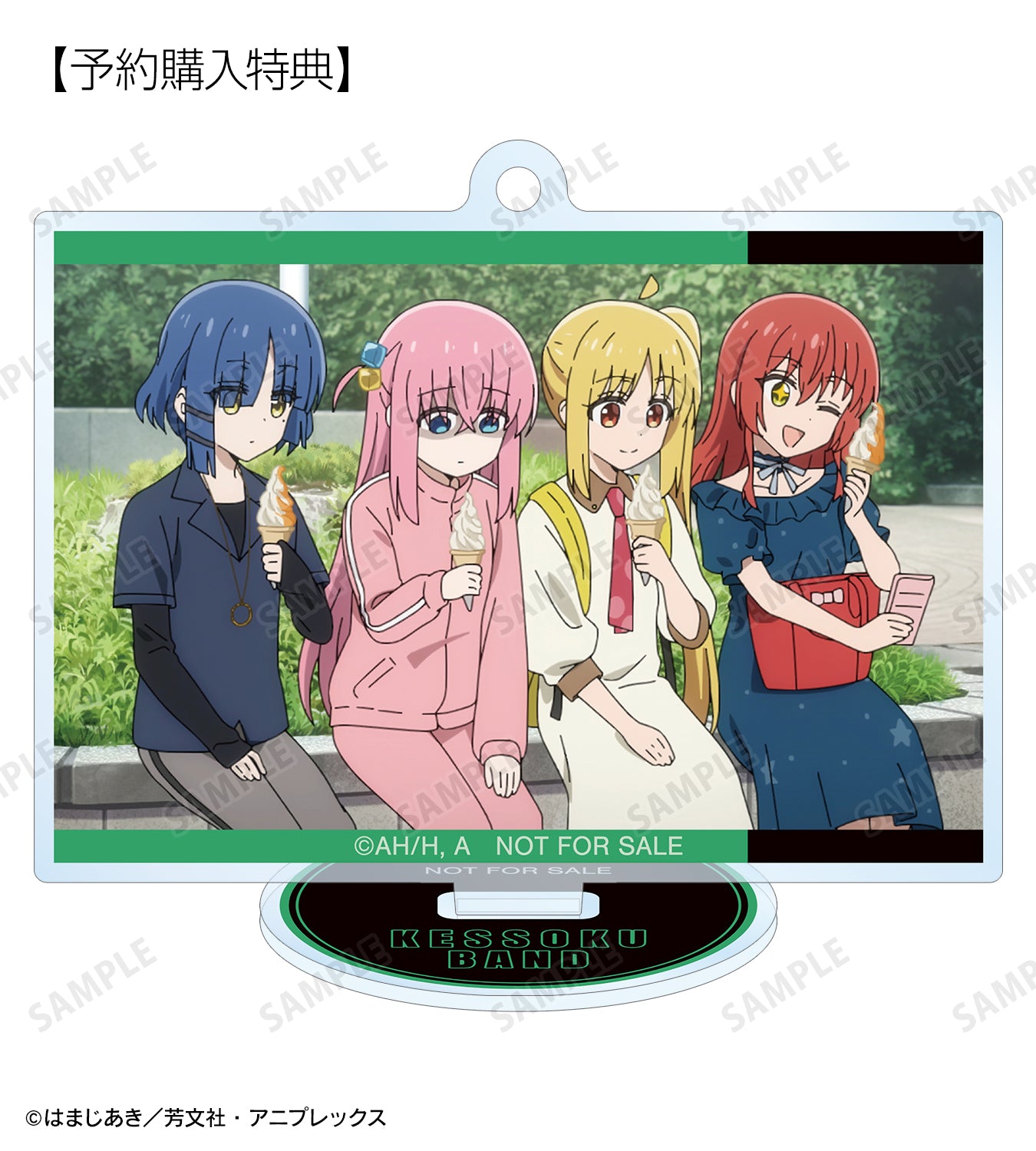 TV動畫《孤獨搖滾!》交易場景亞克力立體鑰匙扣單位/盒 【colleize限定特典】結束樂隊 場景亞克力立體鑰匙扣