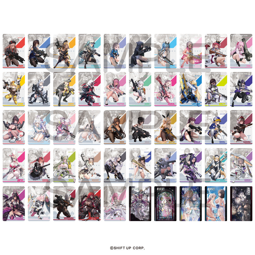 【再】《勝利女神:NIKKE》_槍娘金屬卡片收藏系列 1盒