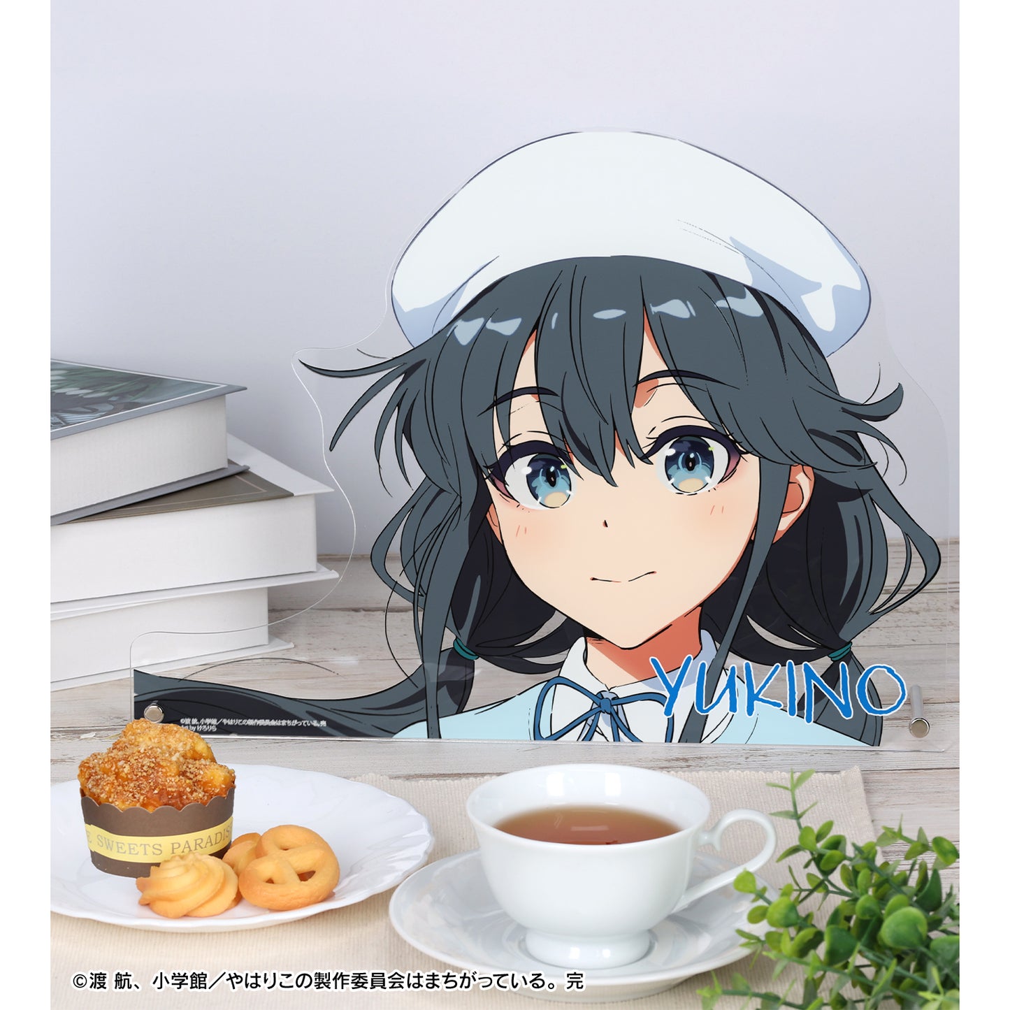 《我的青春戀愛物語果然有問題》- 描繪 雪之下雪乃 私服版 藝術作品 由 けろりら 設計 特大切割亞克力面板