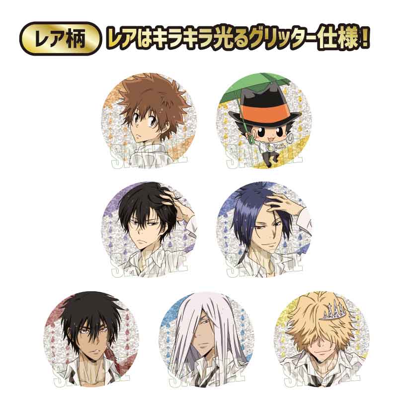 《家庭教師HITMAN REBORN!》交易罐徽章/淋溼版【整盒】