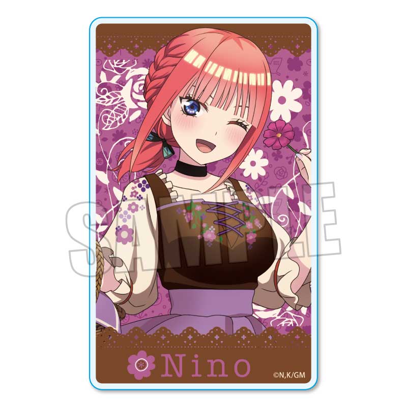 電影《五等分的新娘》交易亞克力卡片/鄉村版 1盒