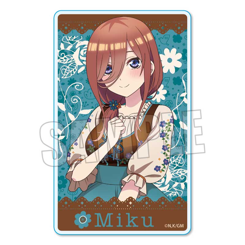 電影《五等分的新娘》交易亞克力卡片/鄉村版 1盒