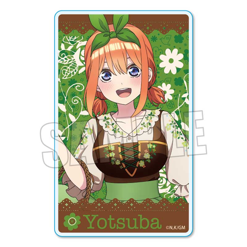 電影《五等分的新娘》交易亞克力卡片/鄉村版 1盒