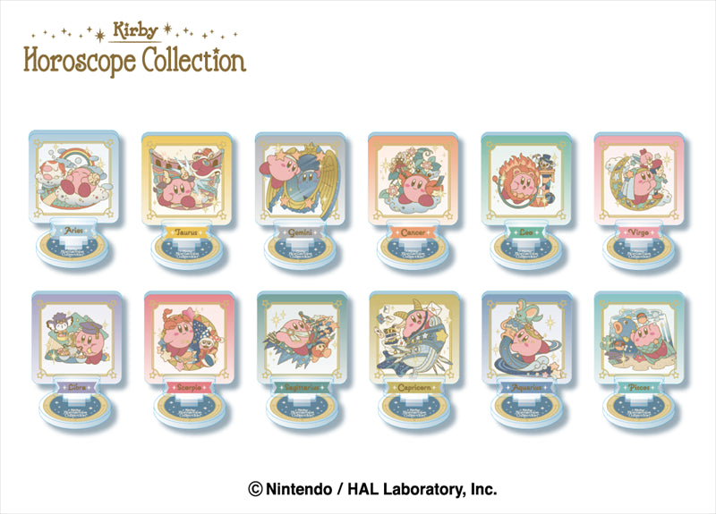 《星之卡比》KIRBY 星座收藏 亞克力立牌收藏全套 1盒