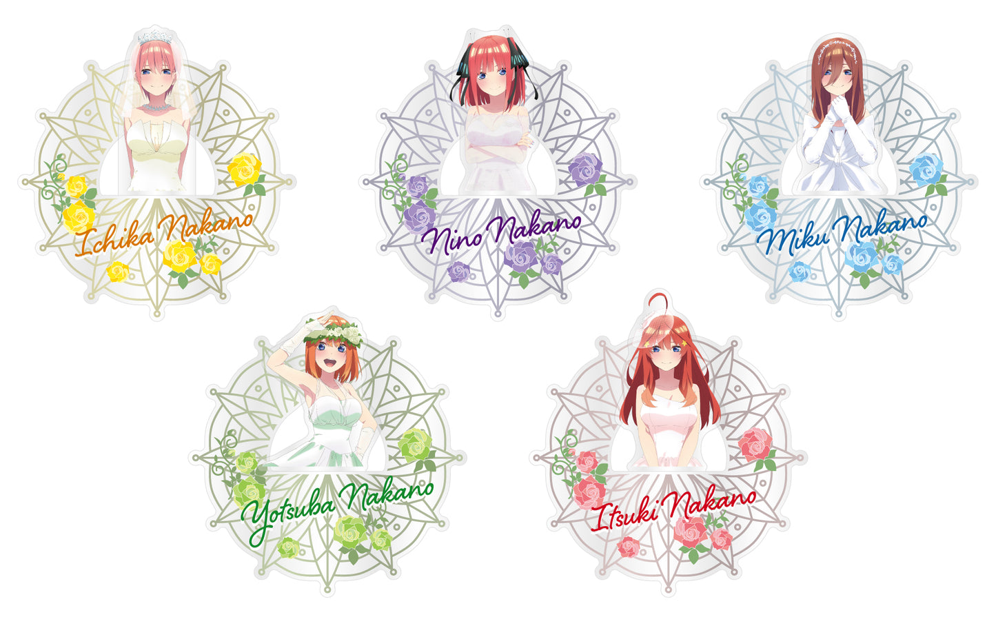 電影 《五等分的新娘》 立體亞克力支架 二乃