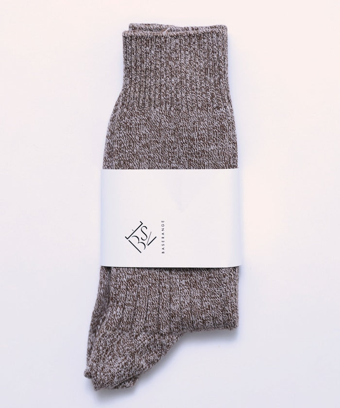 RIB OVERANKLE SOCKS / KARS-CR-SU24 / 紋理過踝襪