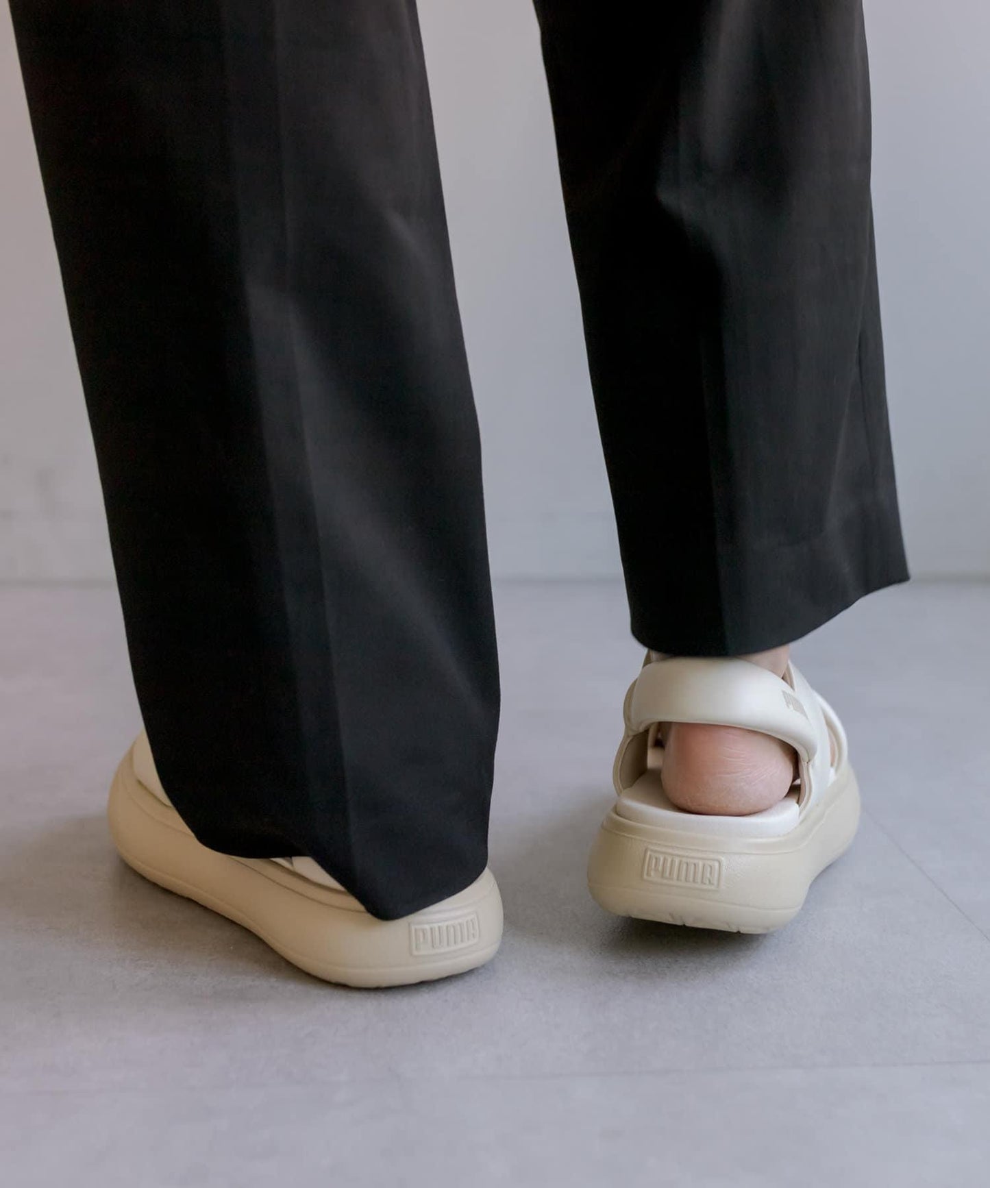 【PUMA(普馬)】女士 瑪優 厚底 拖鞋/MAYU PUFFY SANDALS