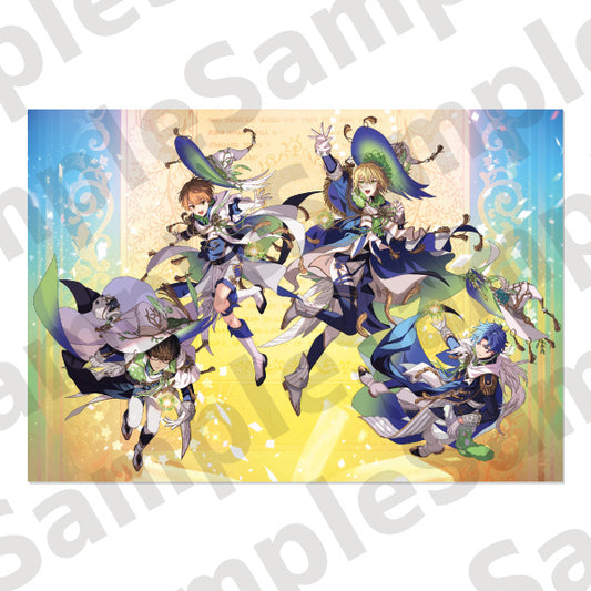 《魔法使的約定》第3週年 插圖板 南國