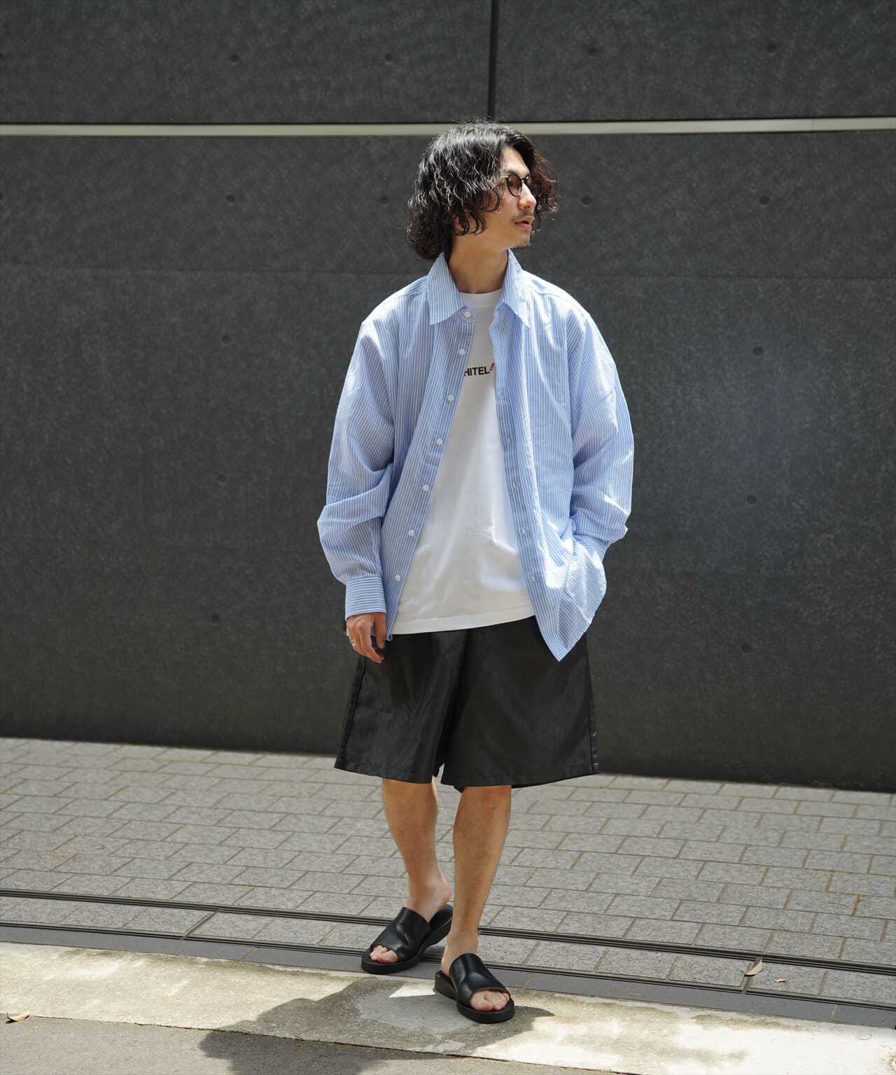 WHITELAND/白色土地/WIDE SHORT/寬鬆短褲