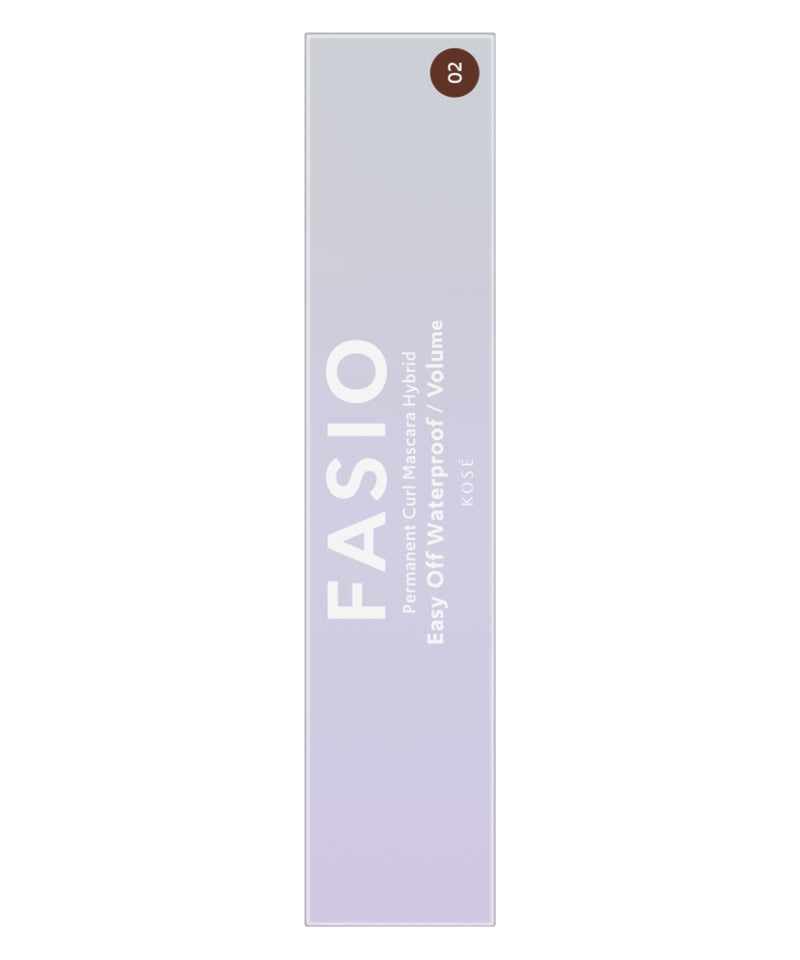 FASIO超持久絨密防水睫毛膏(易卸型)