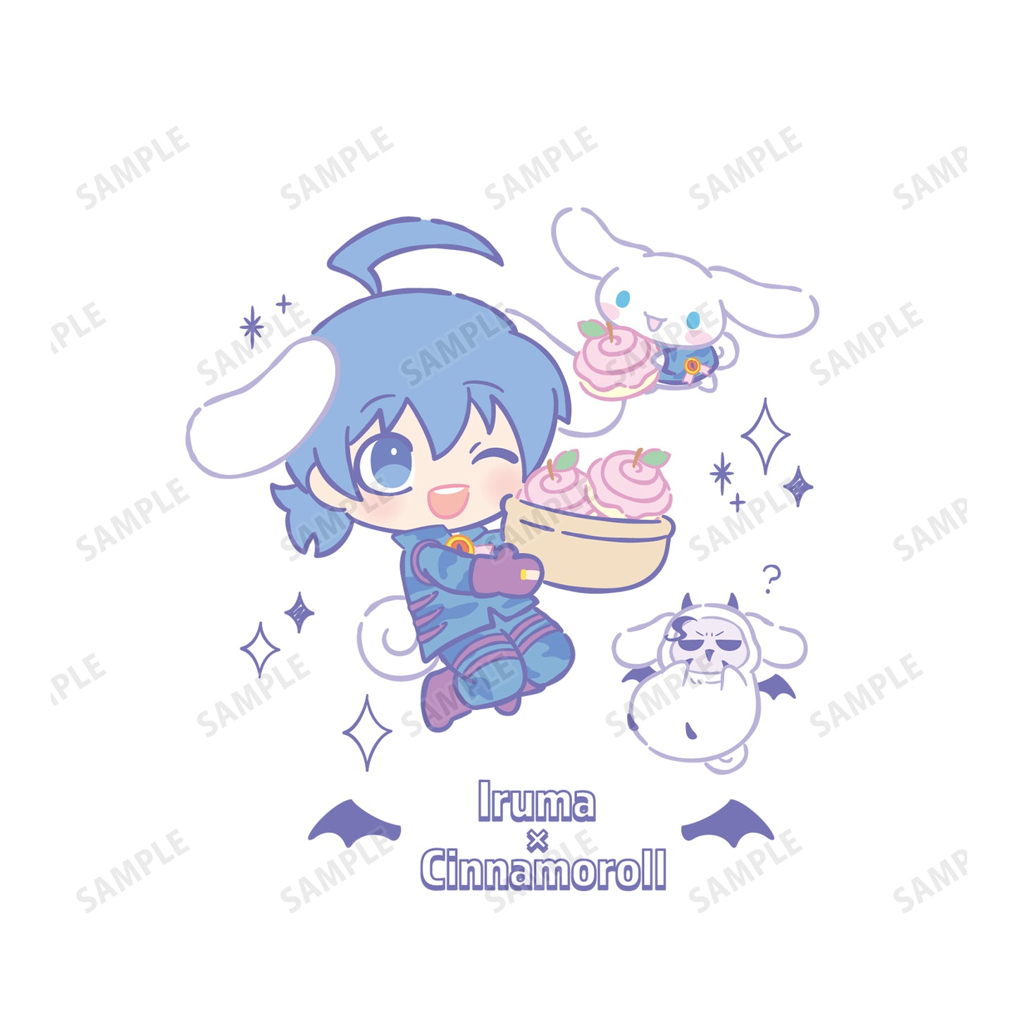 《入間同學入魔了!》×《三麗歐》_(尺碼/XXXL)_鈴木入間 × 柯南熊 女士衛衣