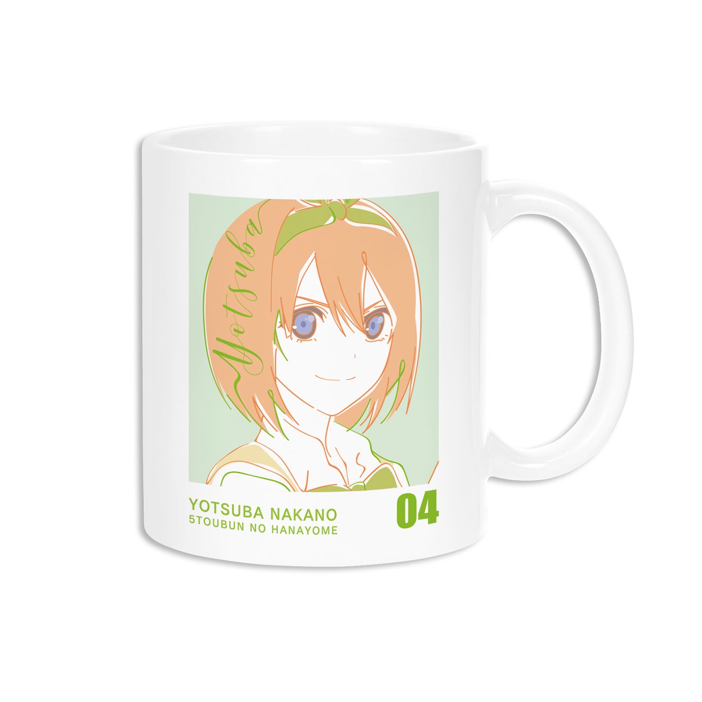 《五等分的新娘》- 四葉 字母圖案 馬克杯