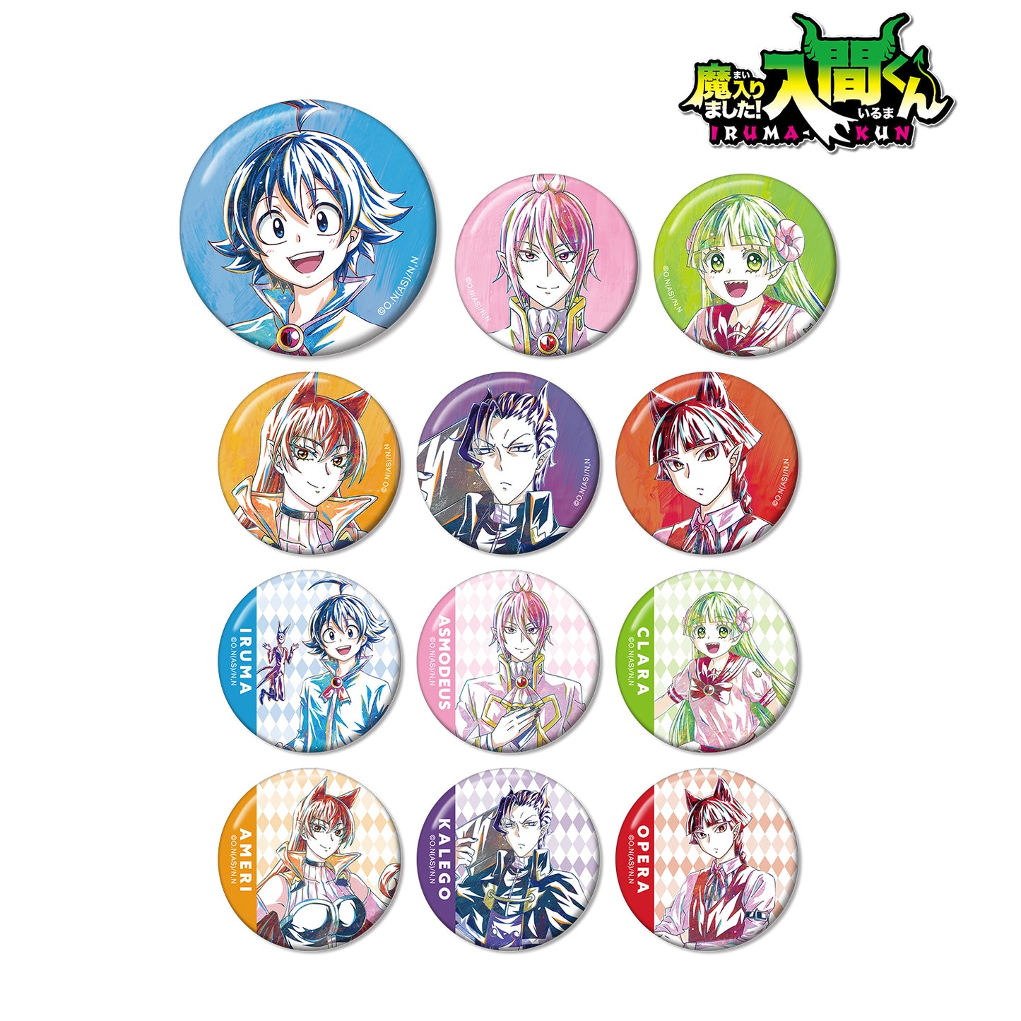 《入間同學入魔了!》Ani-Art系列交易款徽章單個