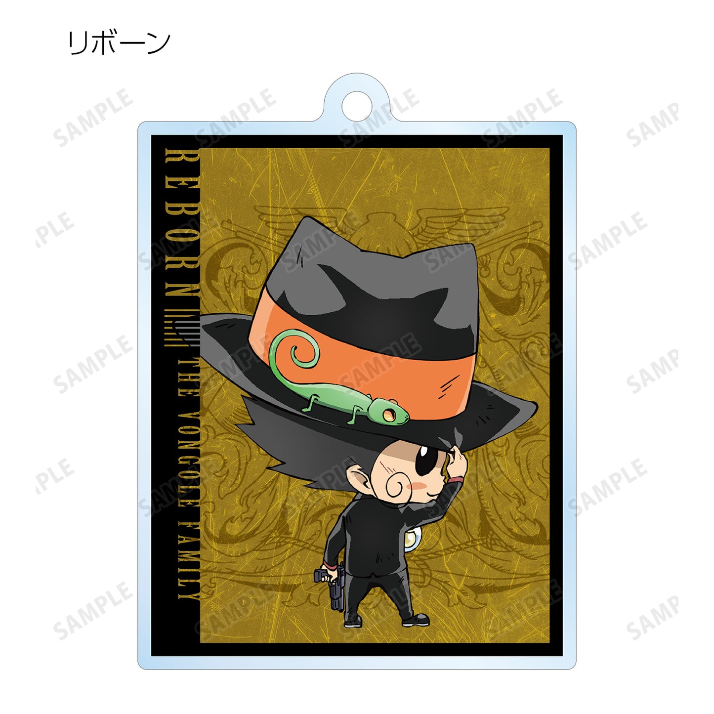 《家庭教師HITMAN REBORN!》_全新繪製插圖 戰鬥背影版 交易亞克力鑰匙扣(單位/單品)