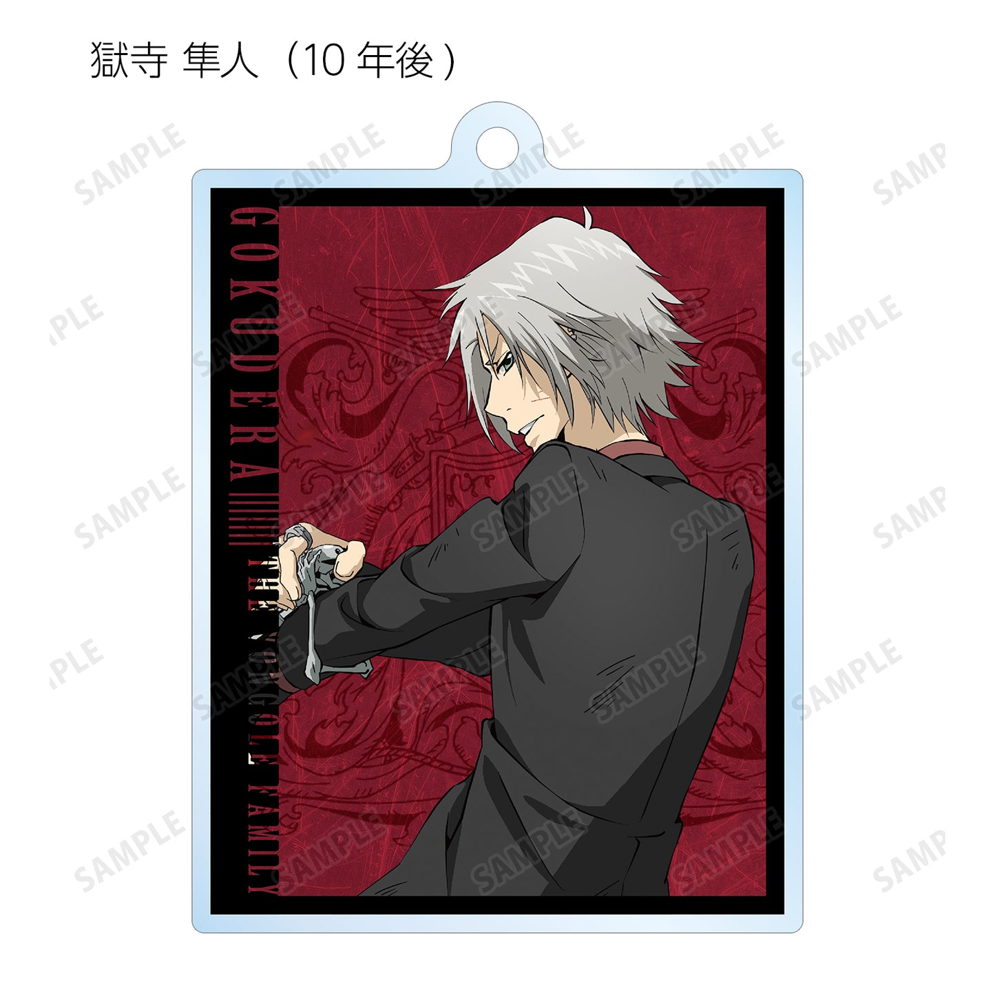 《家庭教師HITMAN REBORN!》_全新繪製插圖 戰鬥背影版 交易亞克力鑰匙扣(單位/單品)