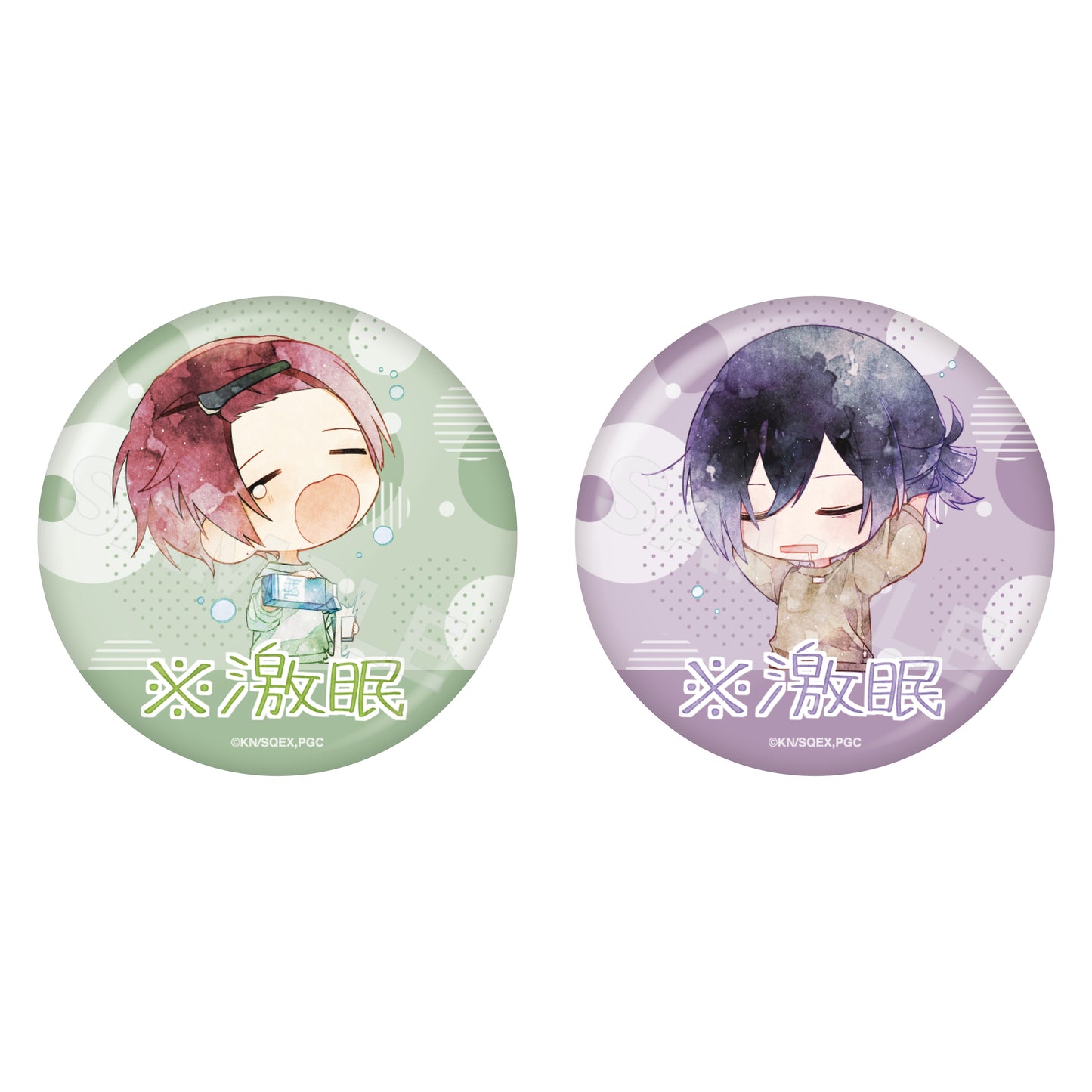 《又酷又有點冒失的男孩子們》_※激眠 金屬罐徽章 /02 第2波 1盒