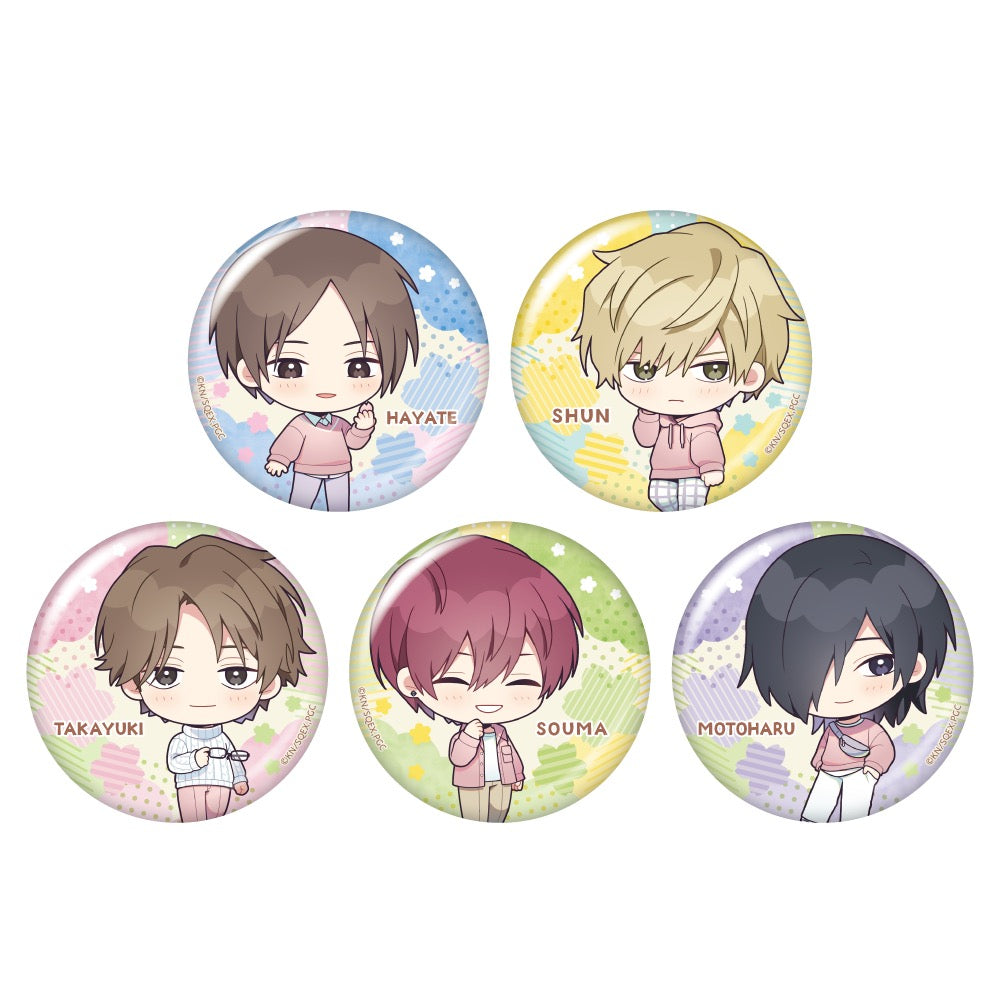 《又酷又有點冒失的男孩子們》交易迷你角色罐徽章 1盒