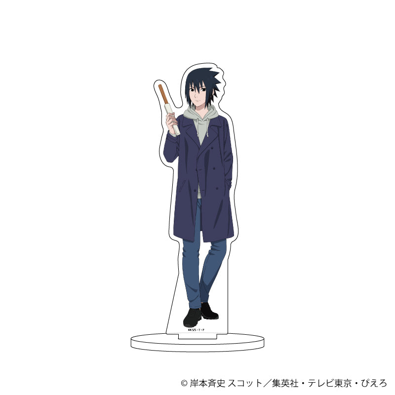 《火影忍者》&BORUTO_角色亞克力手辦41/宇智波佐助 主題公園版(描繪下來的插圖)