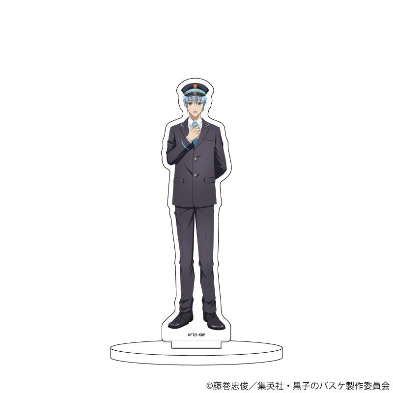 《黑子的籃球》角色亞克力手辦08/黑子哲也 車站員風格ver.(描繪下來的插圖)
