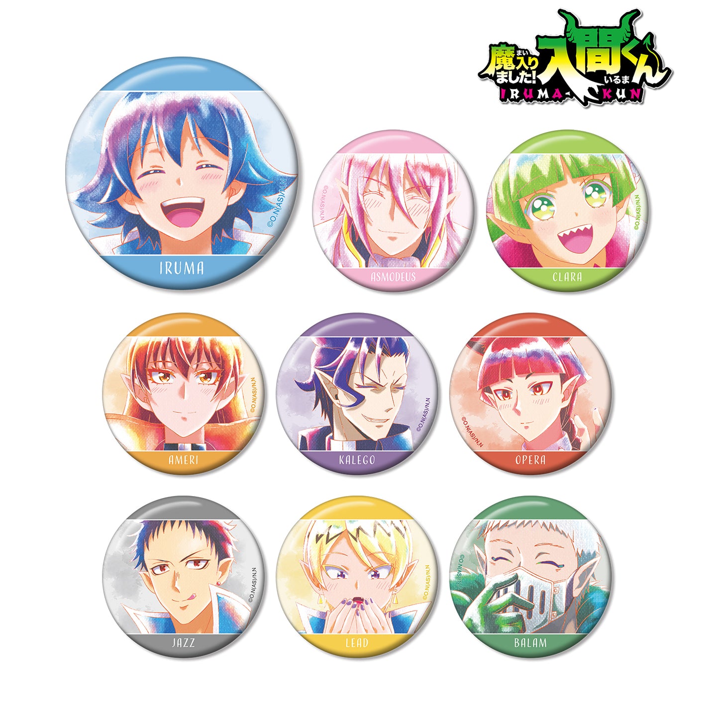 《入間同學入魔了!》交易Ani-Art 水色標籤 罐徽章單個/盒