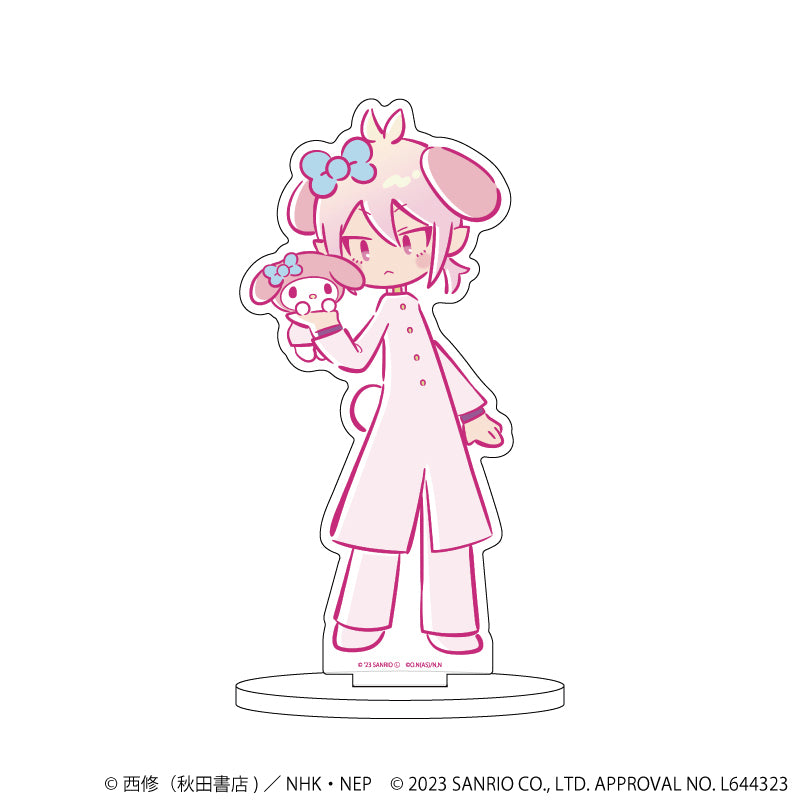 魔入侵了!入間君×《三麗歐》_角色亞克力手辦02/阿斯莫德・亞利斯×《美樂蒂》(原創插畫)