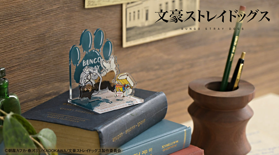 《文豪野犬》_青井鯰合作 亞克力景觀模型(太宰治)
