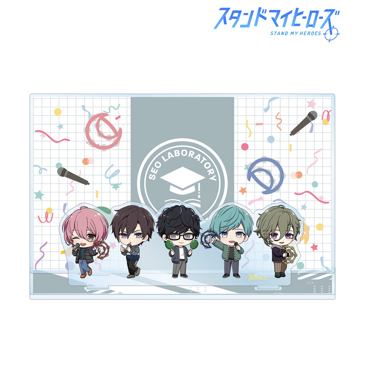 《募戀英雄》迷你角色 亞克力景觀 瀬尾研究室