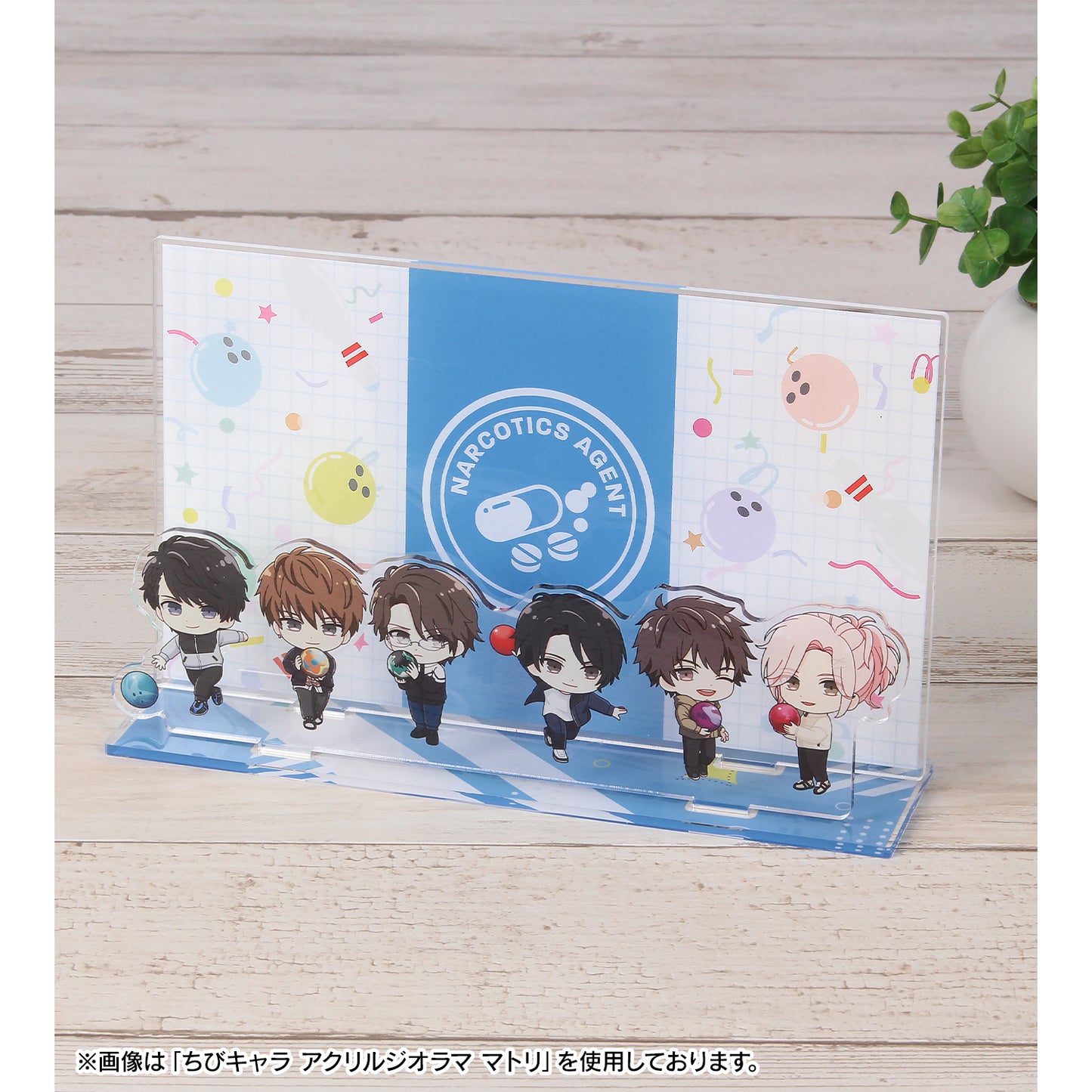 《募戀英雄》迷你角色 亞克力景觀 瀬尾研究室