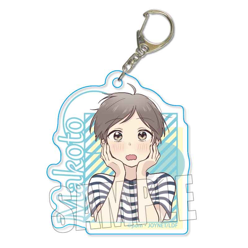 《前輩是男孩子》丙烯酸鑰匙扣/花岡 真實C