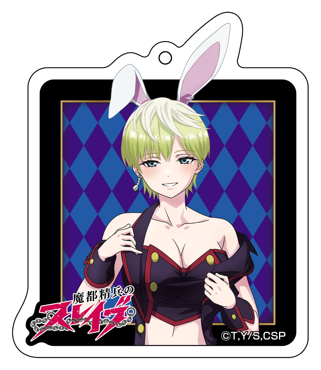 《魔都精兵的奴隸》描繪版亞克力鑰匙扣【兔女郎版】③出雲天花