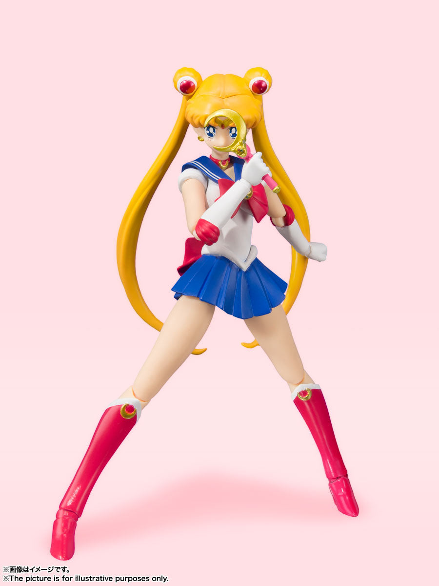 《美少女戰士》S.H.Figuarts Sailor Moon-動畫色彩版-再版