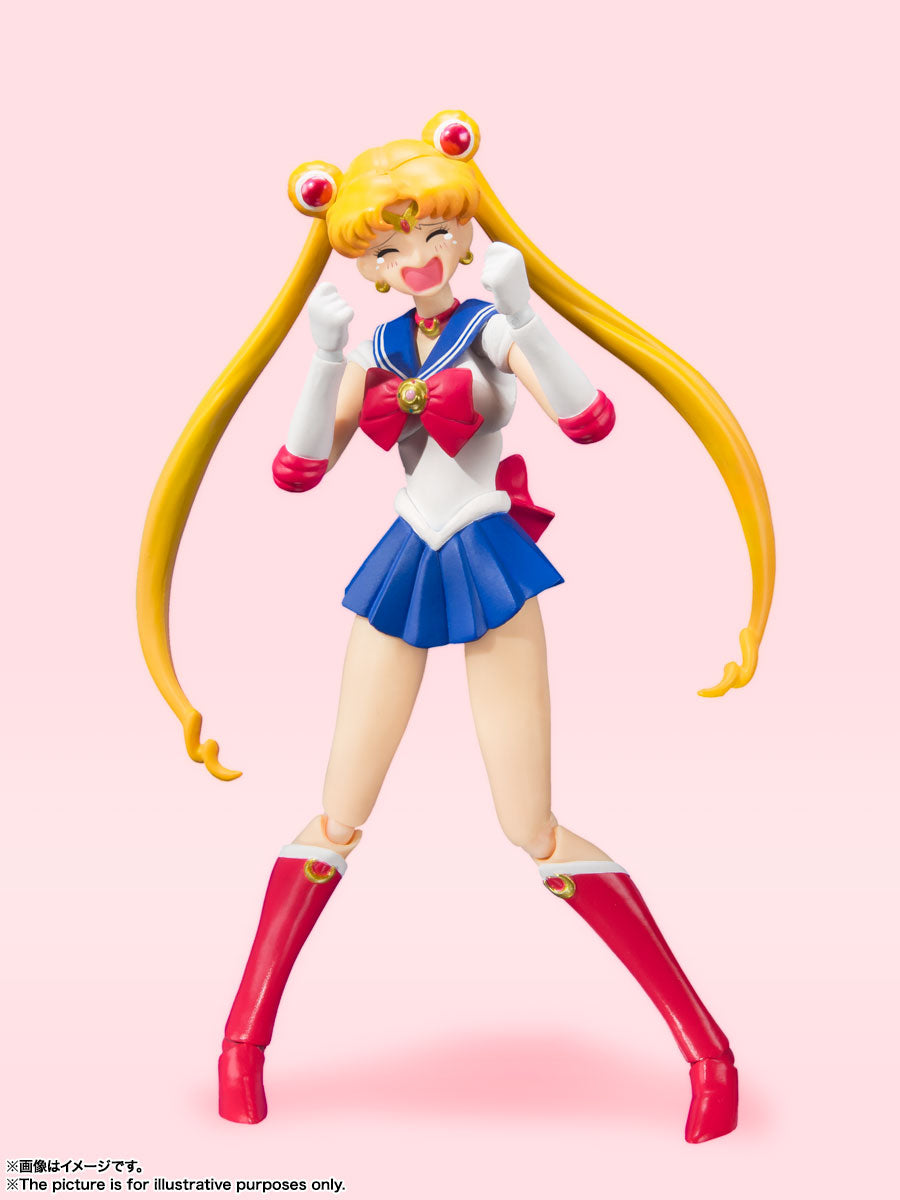 《美少女戰士》S.H.Figuarts Sailor Moon-動畫色彩版-再版