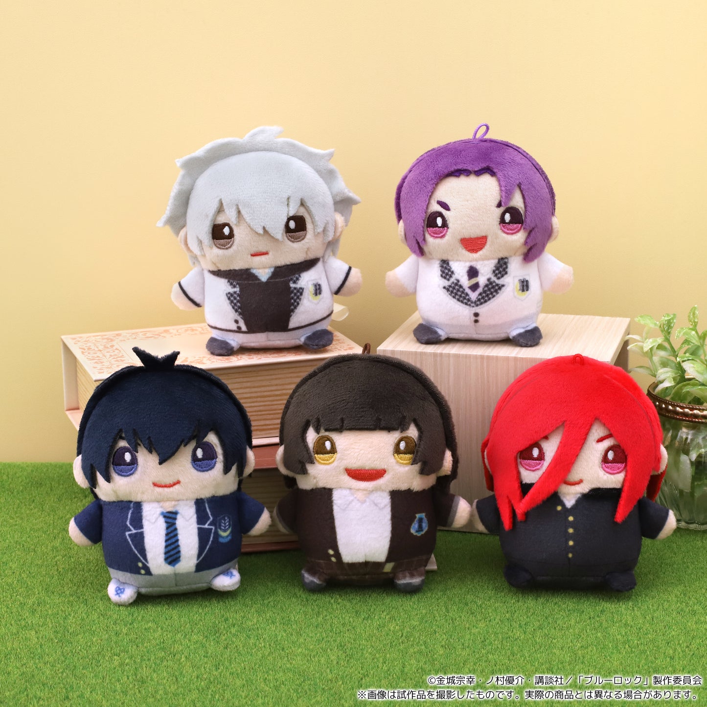 《藍色監獄》豆豆兔玩偶吉祥物 /第二彈 蜂樂回校服版