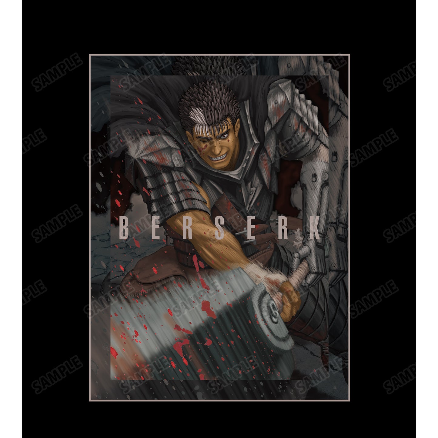 《Berserk》-巨斧 BIG剪影T恤中性款(尺碼/S)