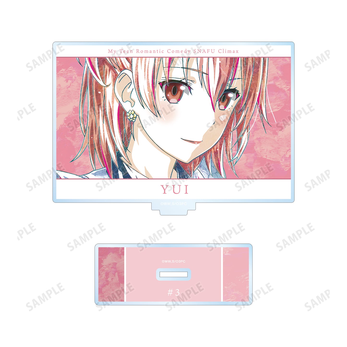 《我的青春戀愛物語果然有問題》 由比濱結衣 Ani-Art 第2彈 大號亞克力支架