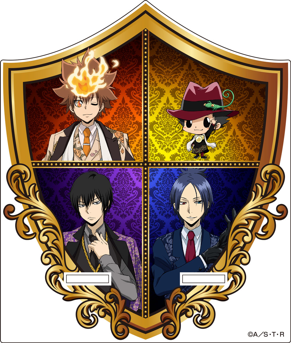 家庭教師HITMAN REBORN!描き下ろし亞克力多功能支架【西裝版】A