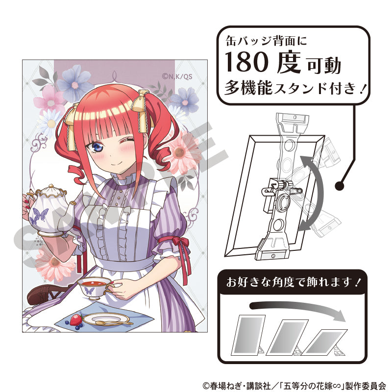 《五等分的新娘》_藝術罐徽章 中野二乃 野餐
