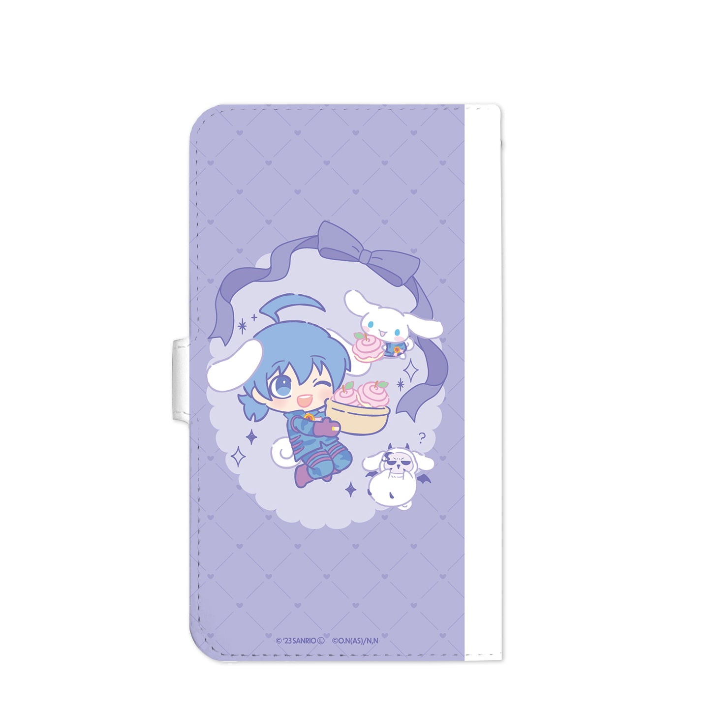 《入間同學入魔了!》×《三麗歐》_(適用機型/L尺寸)_鈴木入間 × 肉桂卷 手帳式手機殼