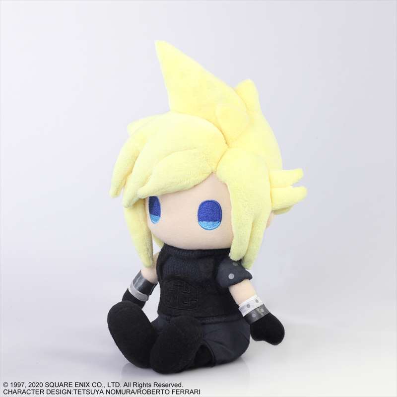 【再】最終幻想7重製版 雲·斯特拉이夫毛絨玩具