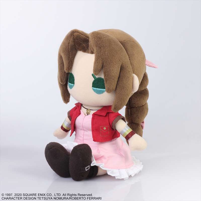 最終幻想VII重製版 亞絲娜·蓋恩斯博羅毛絨玩具