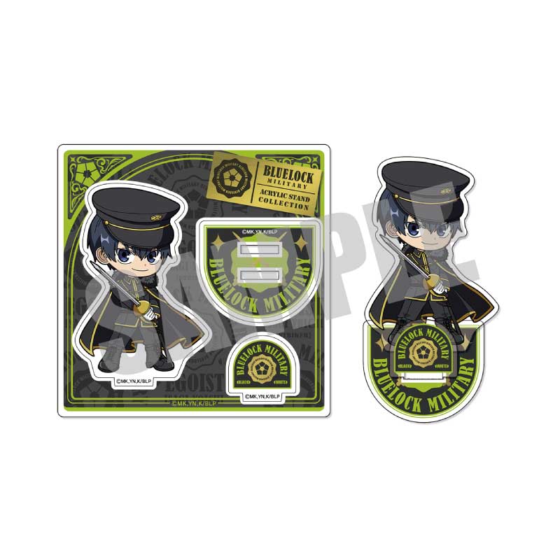 《藍色監獄》亞克力支架 潔 世一 軍事版。
