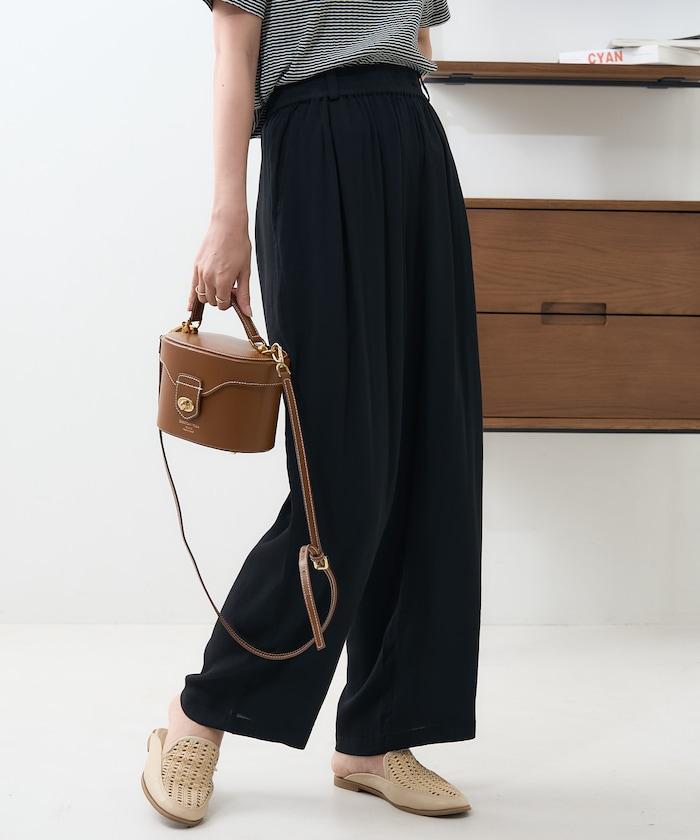 顏色喬策松紗褲/舒適褲