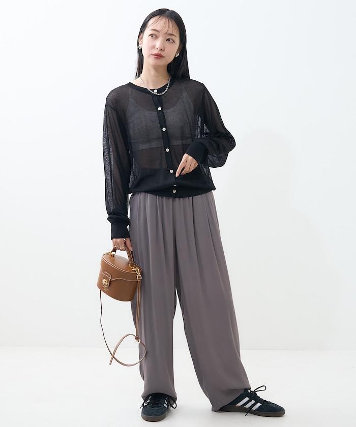 顏色喬策松紗褲/舒適褲