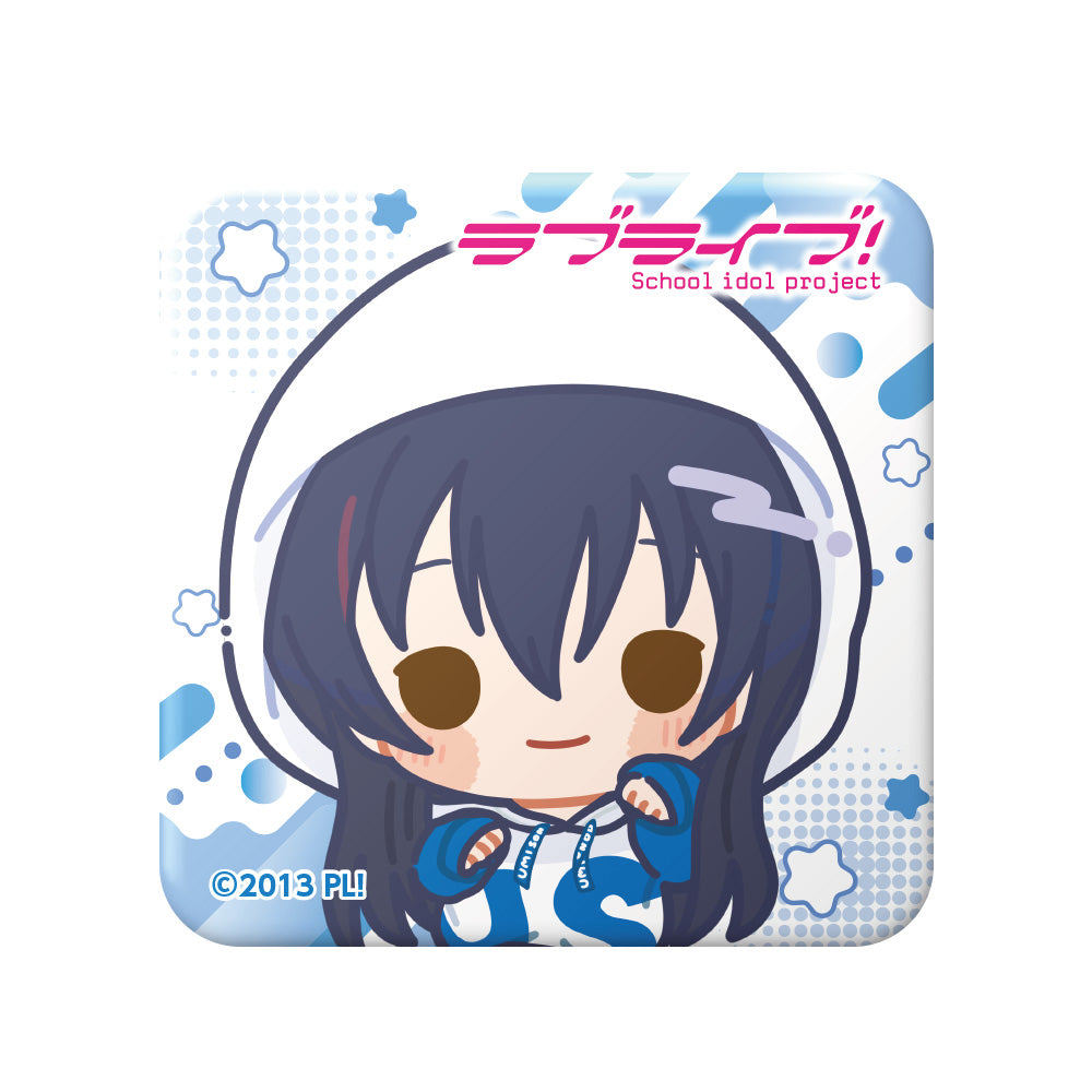 ```Love Live!交易迷你角色方形罐徽章【整箱/9個裝】【全套箱】```