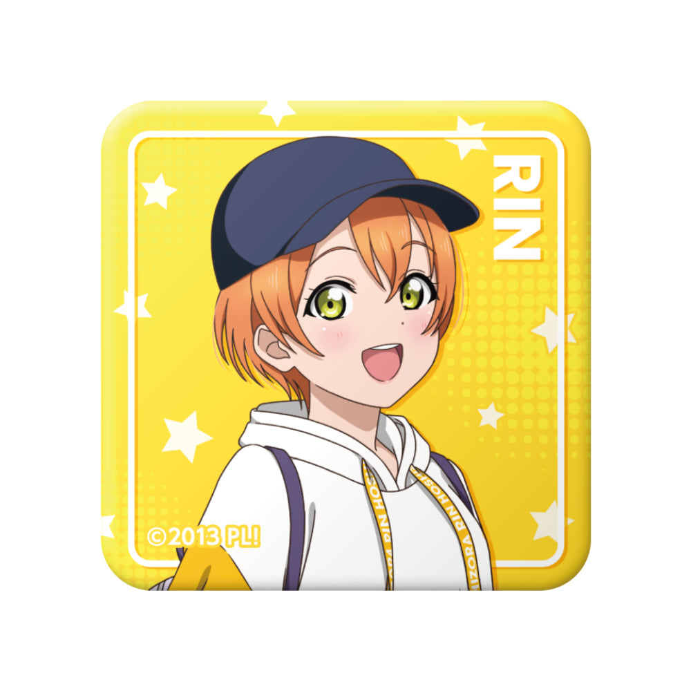 ```Love Live! 角色交易描繪方形罐徽章【整箱/9個裝】【全套整箱】```