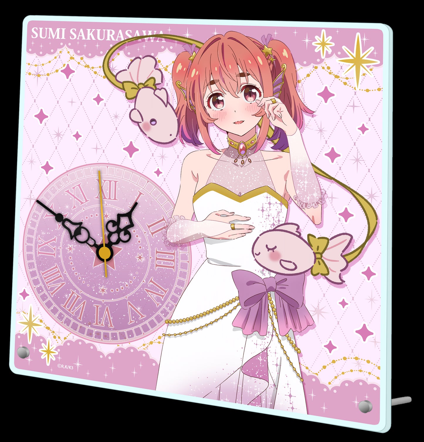 《租借女友》_描繪版亞克力置時鐘 星座版【桜沢墨】
